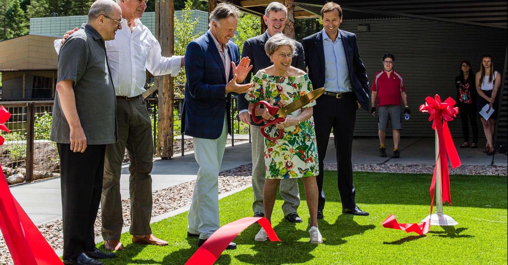 Ribbon cutting at Aspen Music Festival