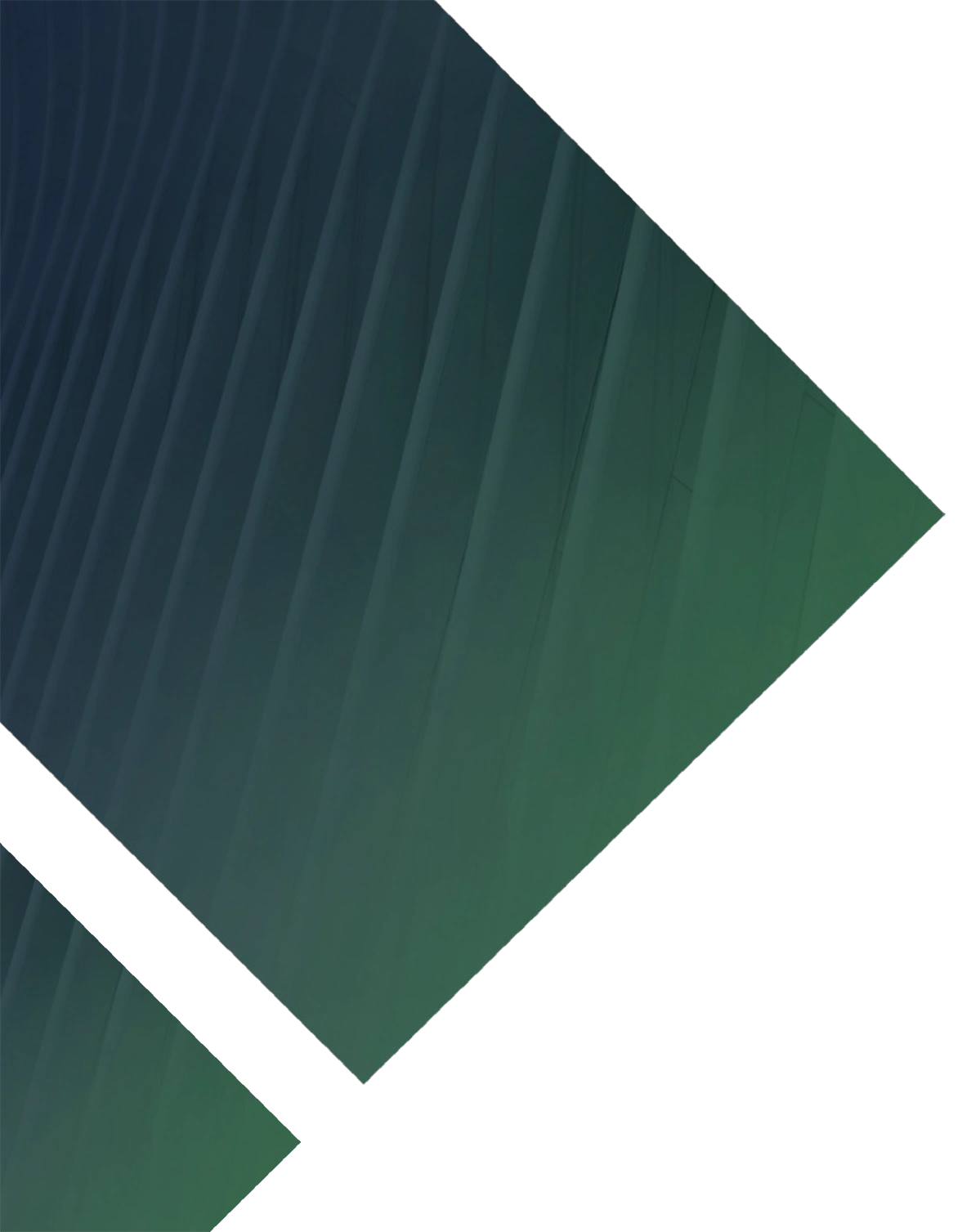 A patterned ZRG chevron
